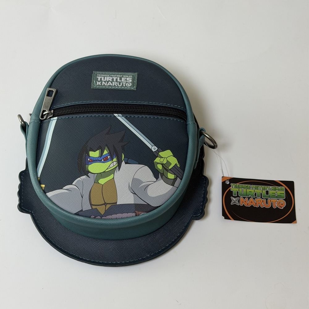 Teenage Mutant Ninja Turtles Naruto Leonardo Eye of the Turtle Sasuke Bag